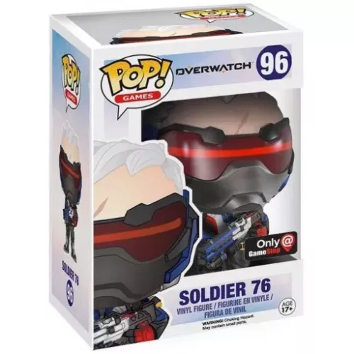 Funko Pop! Soldier 76 #96 Overwatch Games Vinyl Figure Box