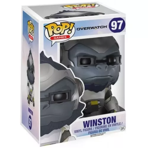 Funko Pop! Winston #97 6 Inch Overwatch Games Vinyl Figure Box