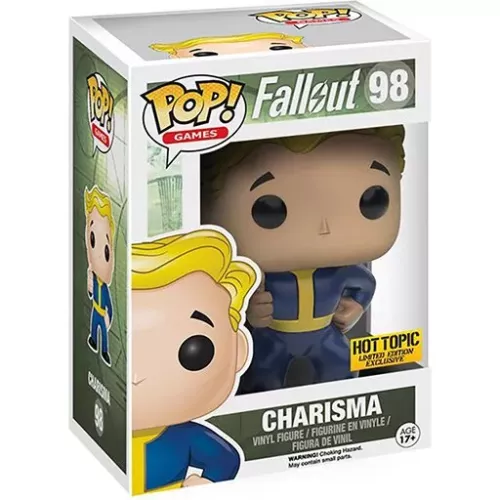 Funko Pop! Charisma #98 Fallout Games Vinyl Figure Box