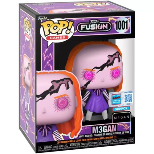 Funko Pop! M3GAN #1001 Funko Fusion Games Vinyl Figure Box