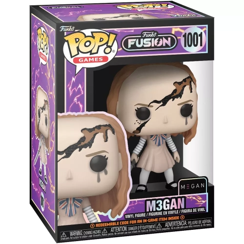 Funko Pop! M3GAN #1001 Funko Fusion Games Vinyl Figure Box