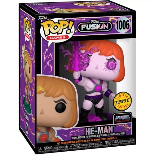 Funko Pop! He-Man #1006 Chase Funko Fusion Games Vinyl Figure Box