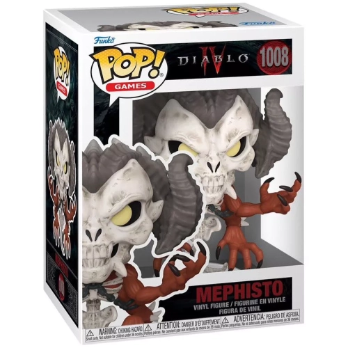 Funko Pop! Mephisto #1008 Diablo IV Games Vinyl Figure Box