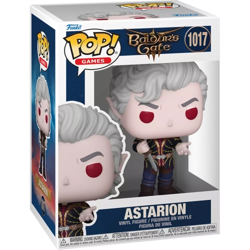 Funko Pop! Astarion #1017 Baldur's Gate 3 Games Vinyl Figure Box