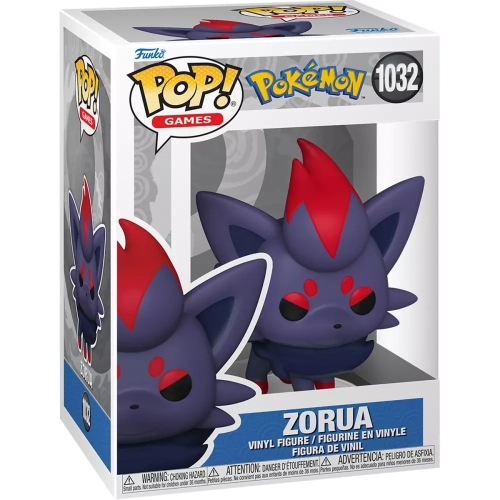 Funko Pop! Zorua #1032 Pokémon Games Vinyl Figure Box