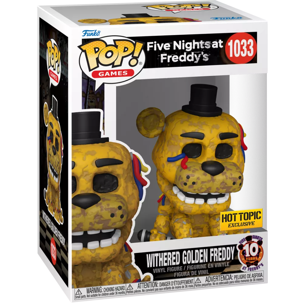 Withered Golden Freddy Box