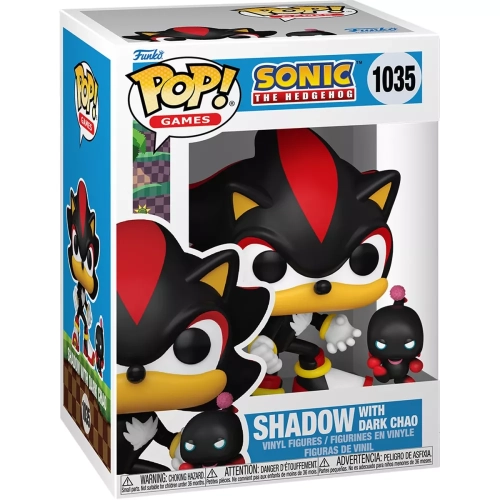 Funko Pop! Shadow with Dark Chao #1035 Sonic the Hedgehog Box