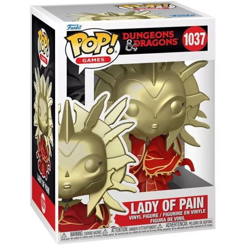 Funko Pop! Lady of Pain #1037 Dungeons & Dragons Games Box
