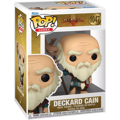 Funko Pop! Deckard Cain #1047 Diablo III Games Vinyl Figure Box
