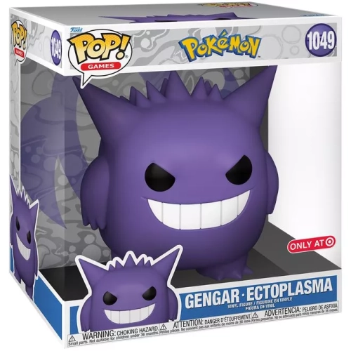 Funko Pop! Gengar #1049 10 Inch Pokémon Games Vinyl Figure Box