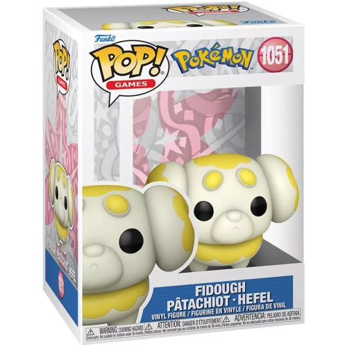 Funko Pop! Fidough #1051 Pokémon Games Vinyl Figure Box