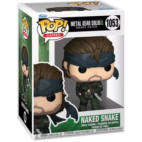 Funko Pop! Naked Snake #1053 Tactical Espionage Action Metal Gear Solid Snake Eater Box