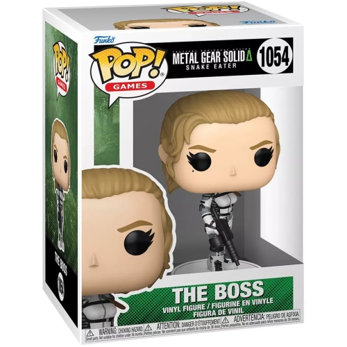 Funko Pop! The Boss #1054 Tactical Espionage Action Metal Gear Solid Snake Eater Box