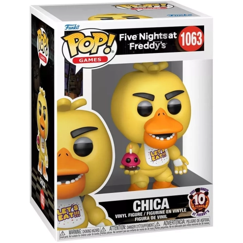 Funko Pop! Chica #1063 with Cupcake Five Nights at Freddy's Box