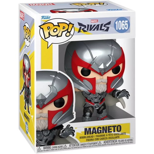 Funko Pop! Magneto #1065 Marvel Rivals Games Vinyl Figure Box