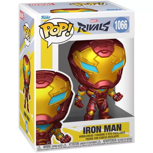 Funko Pop! Iron Man #1066 Marvel Rivals Games Vinyl Figure Box