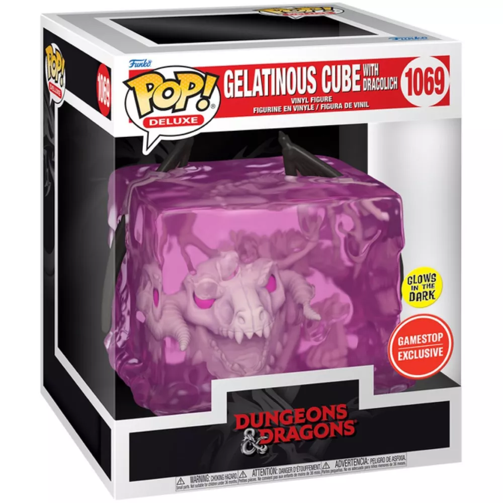 Gelatinous Cube with Dracolich Box