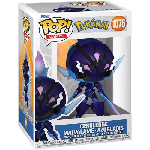 Funko Pop! Ceruledge #1076 Pokémon Games Vinyl Figure Box