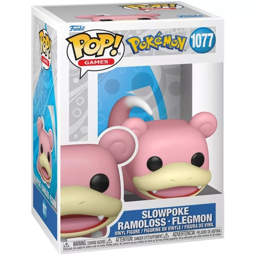 Funko Pop! Slowpoke #1077 Pokémon Games Vinyl Figure Box