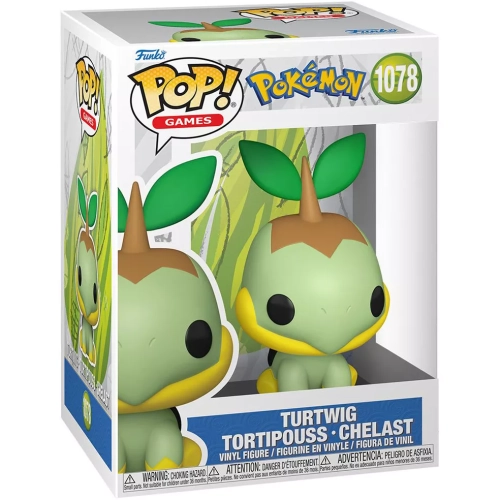 Funko Pop! Turtwig #1078 Pokémon Games Vinyl Figure Box
