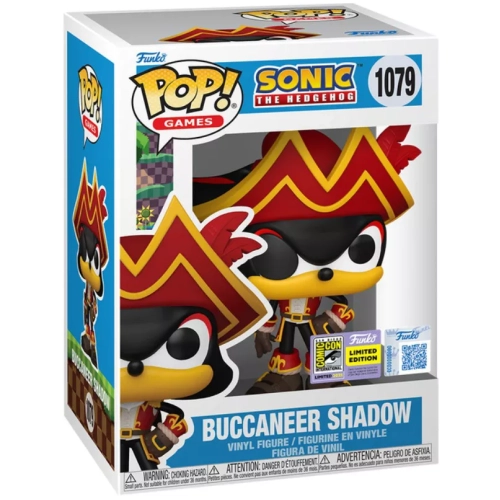 Funko Pop! Buccaneer Shadow #1079 Sonic the Hedgehog Box