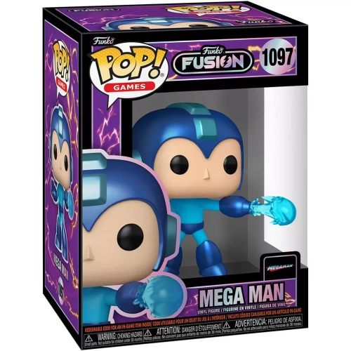 Funko Pop! Mega Man #1097 Funko Fusion Games Vinyl Figure Box