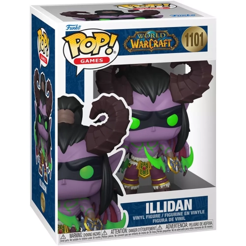 Funko Pop! Illidan #1101 World of Warcraft Games Vinyl Figure Box