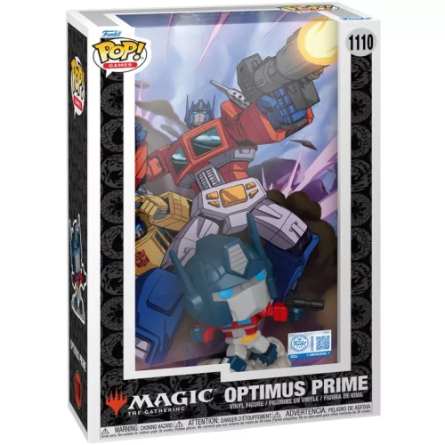 Funko Pop! Optimus Prime #1110 Magic The Gathering Box