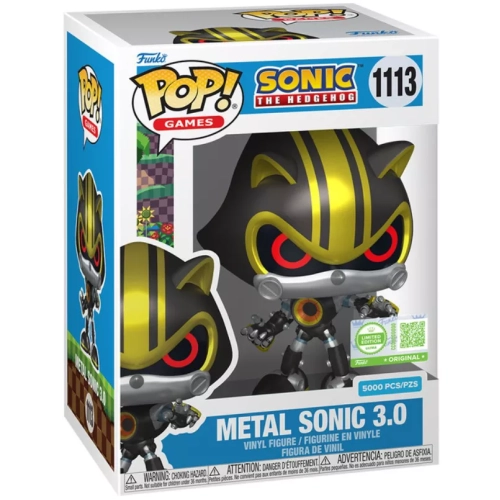Funko Pop! Metal Sonic 3.0 #1113 Metallic Sonic the Hedgehog Box