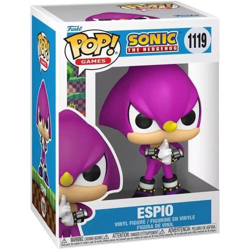Funko Pop! Espio #1119 the Chameleon Sonic the Hedgehog Box