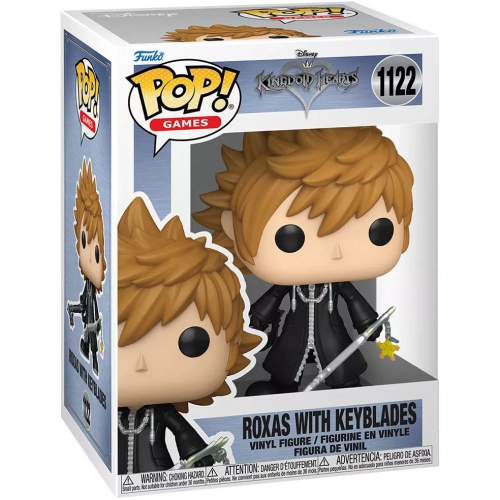 Funko Pop! Roxas with Keyblades #1122 Disney Kingdom Hearts Box