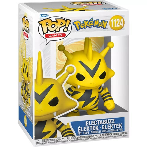 Funko Pop! Electabuzz #1124 Pokémon Games Vinyl Figure Box