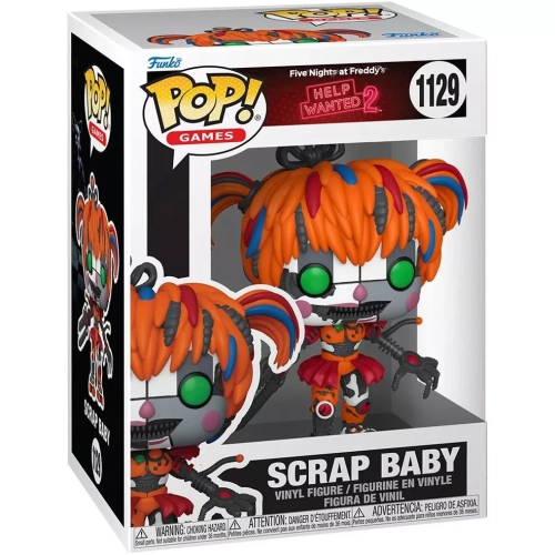 Funko Pop! Scrap Baby #1129 Five Nights at Freddy's Help Wanted 2 Box