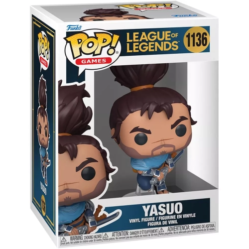 Funko Pop! Yasuo #1136 League of Legends Games Vinyl Figure Box