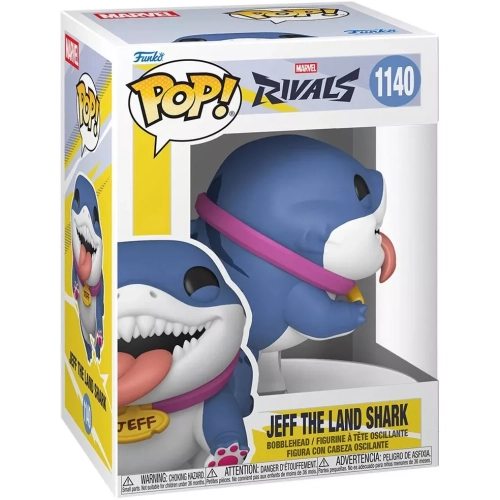 Funko Pop! Jeff the Land Shark #1140 Marvel Rivals Box