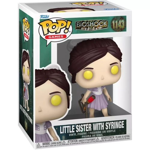 Funko Pop! Little Sister with Syringe #1143 BioShock Box