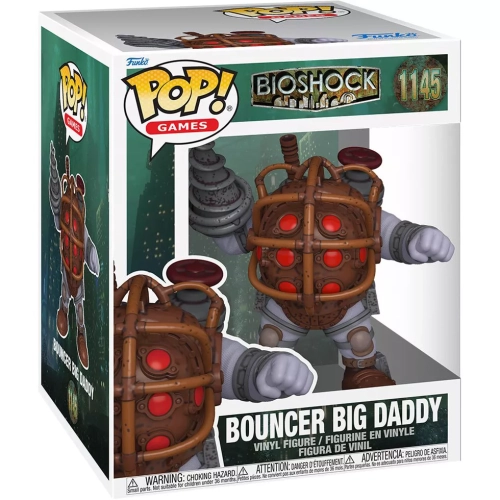 Funko Pop! Bouncer Big Daddy #1145 6 Inch BioShock Box