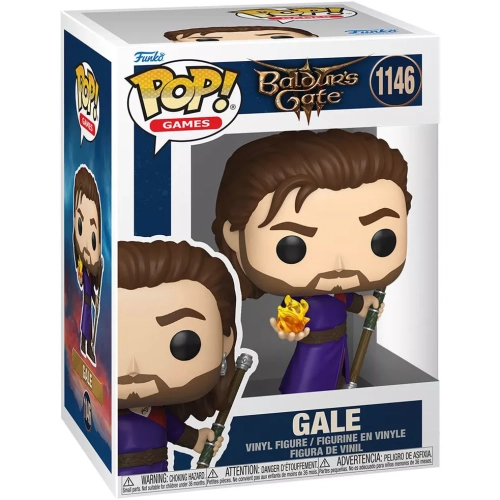 Funko Pop! Gale #1146 Baldur's Gate 3 Games Vinyl Figure Box