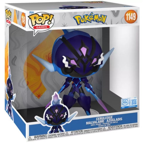 Funko Pop! Ceruledge #1149 10 Inch Pokémon Games Box