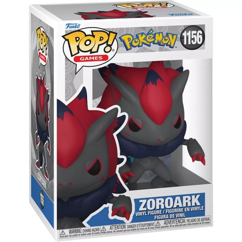 Funko Pop! Zoroark #1156 Pokémon Games Vinyl Figure Box