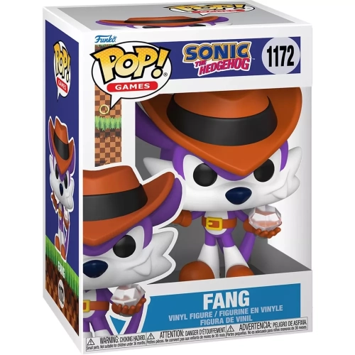 Funko Pop! Fang #1172 Sonic the Hedgehog Games Vinyl Figure Box