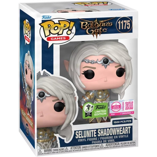Funko Pop! Selûnite Shadowheart #1175 Baldur's Gate 3 Box
