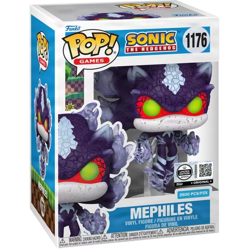 Funko Pop! Mephiles #1176 Sonic the Hedgehog Games Box