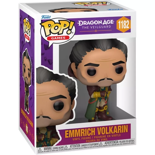 Funko Pop! Emmrich Volkarin #1182 Dragon Age The Veilguard Box