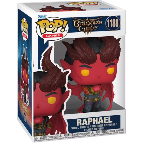 Funko Pop! Raphael #1188 Cambion Devil Baldur's Gate 3 Box