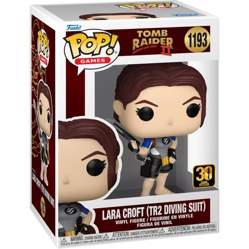 Funko Pop! Lara Croft (TR2 Diving Suit) #1193 Tomb Raider II Starring Lara Croft Box