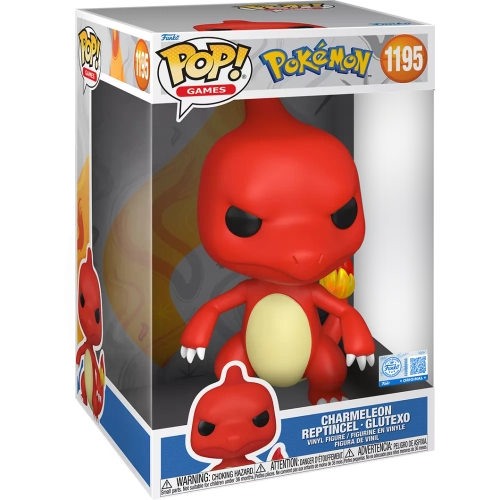 Funko Pop! Charmeleon #1195 10 Inch Pokémon Games Box