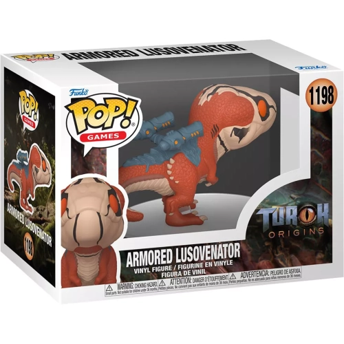 Funko Pop! Armored Lusovenator #1198 Turok Origins Box