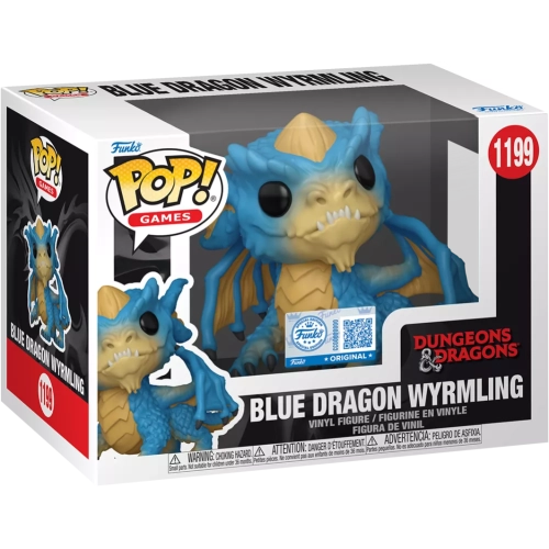 Funko Pop! Blue Dragon Wyrmling #1199 Dungeons & Dragons Box