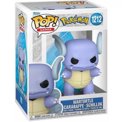 Funko Pop! Wartortle #1212 Pokémon Games Vinyl Figure Box